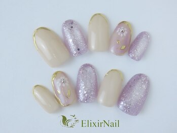 エリクサーネイル 神田(Elixir Nail)/シンプル / クーポン使用