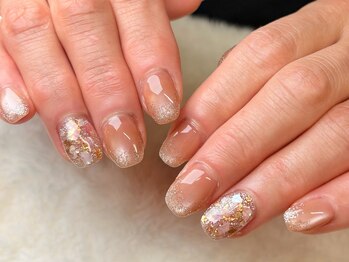 グロスネイル(gloss nail)/ジェルアート/シェル