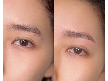 イキ(iki)の写真/ 【目元×美眉スタイリング】骨格に合わせた黄金比眉と、素顔を生かすまつげデザインで垢抜け&メイク時短。