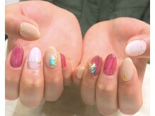 ドレス ネイルアンドアイラッシュ 梅田(Dress)/【Dress 梅田】サマーレッド