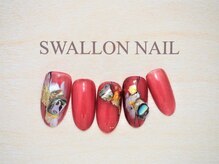 スワロンネイル(SWALLON NAIL)/9.10月定額ネイル★