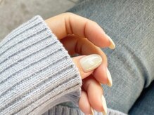 アイネイルズ 梅田店(I nails)/くすみワンカラーハート¥9700