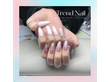 トレンドネイルスタジオ(Trend Nail Studio)/2色スカルプ長さ出し