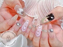 ネイルズガッシュトウキョウ 横浜西口店(NAILsGUSH TOKYO)/痛ネイル/ワンホン/ガーリー