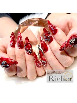 エスフィーネイルサロン リシェル(Esfy nailsalon Richer)/血液ネイル