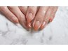 【hand】カラグラ（ベースカラー込み）◇フィルイン込　¥6500 【名古屋ネイル