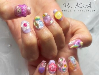 リノア(Re:NoA)の写真/圧倒的な技術力であなたの大切な推しを忠実に再現★細部までこだわって仕上げた指先からかわいいが溢れる♪