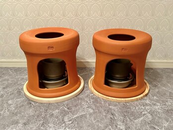 もみじのヨモギの写真/＜最大4名まで同室OK☆＞癒しの空間で一緒に温活を楽しめる黄土よもぎ蒸し◎