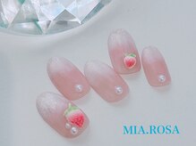 ミアローザ(Mia Rosa)/定額Ｔ★苺ネイル
