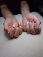 ネイルズ アメリ(Nails amelie)/マグネット×ラメ♪