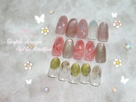 春シンプルニュアンスデザイン