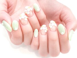 ジェル定額￥8990★3D花