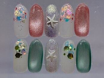 ナナズネイル(nana's nail)の写真/【毎月変わるキャンペーンデザイン￥7990/￥8800】大人可愛いデザインで周りと差が付く♪リピーター様多数★