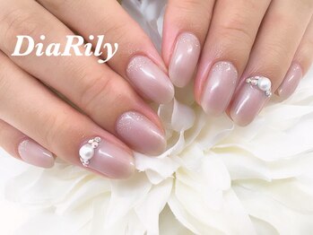 ディアリリー(Dia Rily)/結婚式！お呼ばれネイル￥6780