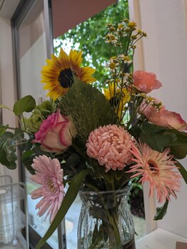 ゆう/生花にこだわっています