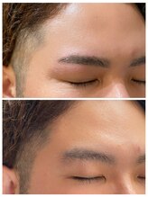 ケリー(KELLY)/メンズ眉/眉パーマ/クール眉