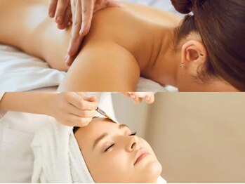 クレドペール(Eclat de Perles)の写真/乾燥/赤み/肌荒れ/ニキビケアなど、お顔/体、全身のお悩みをケア!ボディケア→背中ケアはリピーター多数!