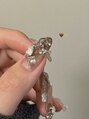 ファンクションネイルズ 表参道 原宿(FUNCTION NAILS) brown sparkle design