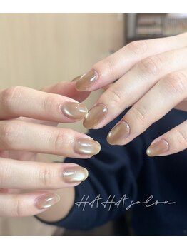 ハハ 上野御徒町(HAHA)の写真/大人気マグネットネイル★100色以上ご用意♪うるちゅるネイルをお得にご案内！2回目以降も通いやすい価格帯