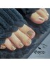 角質ケア付フットシングルカラー