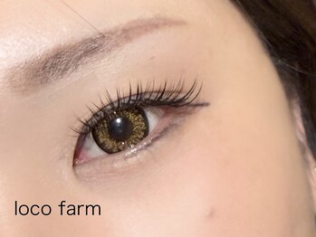 ロコ ファーム(loco farm)の写真/初めてのマツエクやまつげパーマも安心！理想のこうなりたいを一緒に実現します◎