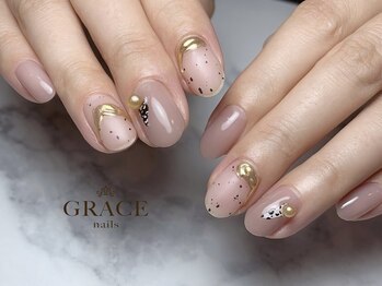 グレース ネイルズ(GRACE nails)/ダルメシアン