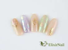 エリクサーネイル 池袋(Elixir Nail)/定額b カジュアル/クーポン使用