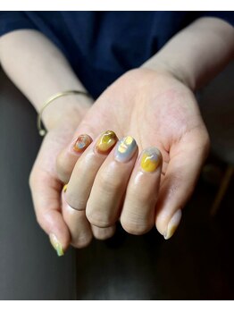 オマモリ ネイル 心斎橋店(omamori nail)/purupuruニュアンス