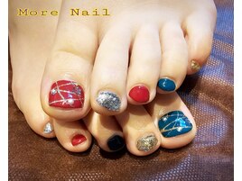 【Foot★クリスマスネイル】