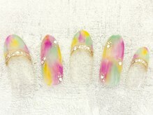 ネイルエイム(Nail eim)/春★ニュアンス★フレンチ