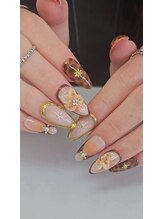 ヘブン ネイル 鶯谷(HEAVEN Nail)/3Dフラワーネイルアート
