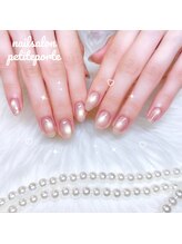 プティポルト(petite porte)/うる艶ベージュの上品マグネイル