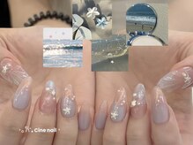 美人計ネイルサロンの雰囲気（海星ネイルは夏にぴったりです。）