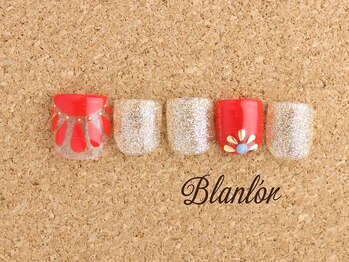 ネイルサロン ブランロール 三軒茶屋店(Blanl'or)/FOOT　エスニック　¥8,930