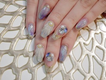 ラルネイル 大宮(Lull. nail)/＃夏ネイル＃マーメイド