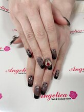 ネイルサロン アンジェリカ(Angelica)/No.64 シースルードット
