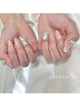 イフネイル(if nail)/◇ガラスフレンチ◇