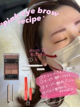 イスリーツー(ithree.2)/ピンク眉レシピ