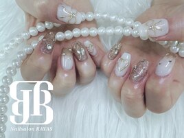 マグネット×ミラーネイル