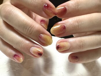 デューネイルスタジオ(dew nail studio)/スモモネイル