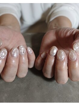 ハチニーキューネイルアトリエ(829 Nail Atelier)/お持ち込みデザイン