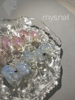 【定額ネイル】氷ネイル