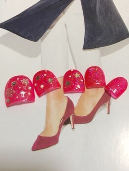 お気軽ビューティエーヴィヒ(Ewig)/1月キャンペーンネイル♪