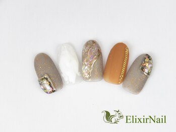 エリクサーネイル 池袋(Elixir Nail)/定額b カジュアル/クーポン使用