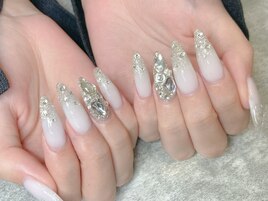 ★ホワイトラメグラデ★