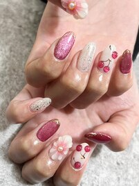 春ネイル