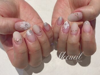 アクイユ 銀座店(ACCUEIL)/桜ネイル