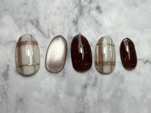 ネイルブレイク リリア(Nail Break lilia)/【初回オフ無料】チェックネイル