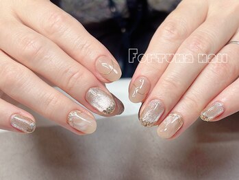 フォルトゥーナ 神田(Fortuna)/マグネットニュアンスネイル