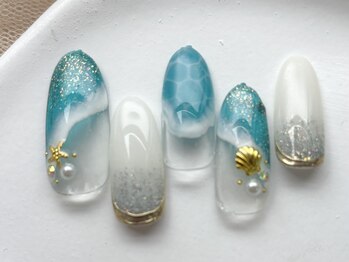 海ネイル/8000円